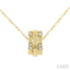Diamond Rondelle Fashion Pendant