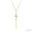 Chain Drop Diamond Fashion Pendant