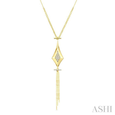 Chain Drop Diamond Fashion Pendant