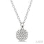 Sphere Diamond Pendant