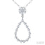 Pear Shape Diamond Fashion Pendant
