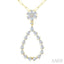 Pear Shape Diamond Fashion Pendant