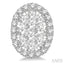 Oval Shape Halo Lovebright Essential Diamond Earrings
