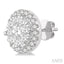 Round Shape Halo Lovebright Essential Diamond Earrings
