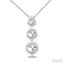 3 Stone Diamond Fashion Pendant