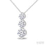 3 Stone Diamond Fashion Pendant