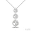 3 Stone Diamond Fashion Pendant