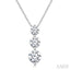 3 Stone Diamond Fashion Pendant