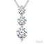 3 Stone Diamond Fashion Pendant