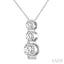 3 Stone Diamond Fashion Pendant