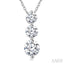 3 Stone Diamond Fashion Pendant