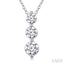 3 Stone Diamond Fashion Pendant
