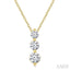 3 Stone Diamond Fashion Pendant