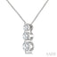 3 Stone Diamond Fashion Pendant