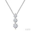 3 Stone Diamond Fashion Pendant