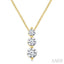 3 Stone Diamond Fashion Pendant