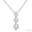 3 Stone Diamond Fashion Pendant