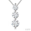 3 Stone Diamond Fashion Pendant