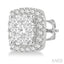 Cushion Shape Halo Lovebright Essential Diamond Earrings