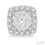 Cushion Shape Halo Lovebright Essential Diamond Earrings
