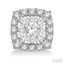 Cushion Shape Halo Lovebright Essential Diamond Earrings