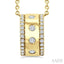 Golden Glow Diamond Fashion Pendant