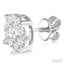 Round Shape Lovebright Essential Diamond Stud Earrings