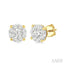 Round Shape Lovebright Essential Diamond Stud Earrings
