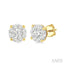 Round Shape Lovebright Essential Diamond Stud Earrings