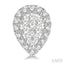 Pear Shape Halo Lovebright Essential Diamond Earrings