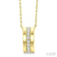 Golden Glow Diamond Fashion Pendant