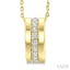 Golden Glow Diamond Fashion Pendant
