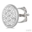 Oval Shape Bezel Set Lovebright Essential Diamond Stud Earrings