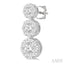 Round Shape Past Present & Future Lovebright Essential Diamond Earrings
