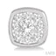 Cushion Shape Bezel Set Lovebright Essential Diamond Stud Earrings