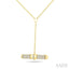 T-Bar Diamond Fashion Necklace