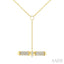 T-Bar Diamond Fashion Necklace