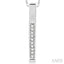 Vertical Bar Diamond Pendant