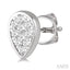 Pear Shape Bezel Set Lovebright Essential Diamond Stud Earrings