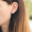 Pear Shape Bezel Set Lovebright Essential Diamond Stud Earrings