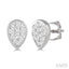 Pear Shape Bezel Set Lovebright Essential Diamond Stud Earrings