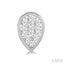 Pear Shape Bezel Set Lovebright Essential Diamond Stud Earrings