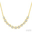 Mixed Shape Diamond Fashion Necklace