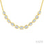 Mixed Shape Diamond Fashion Necklace