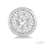 Round Shape Bezel Set Lovebright Essential Diamond Stud Earrings