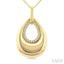 Bold Drop Diamond Fashion Pendant