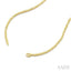 Bead Bijoux Bezel Diamond Fashion Necklace
