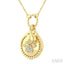 Dog Paw Charm Diamond Fashion Pendant