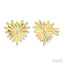 Heart Shape Fluted Diamond Fashion Earrings