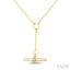 T-Bar Diamond Fashion Necklace